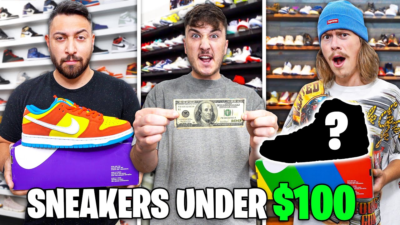 Who Can Find The Best Sneaker For Under 100? YouTube
