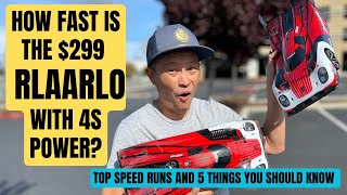 Rlaarlo 917 budget speed rocket high speed run - Can it beat 100mph box stock with 4s?