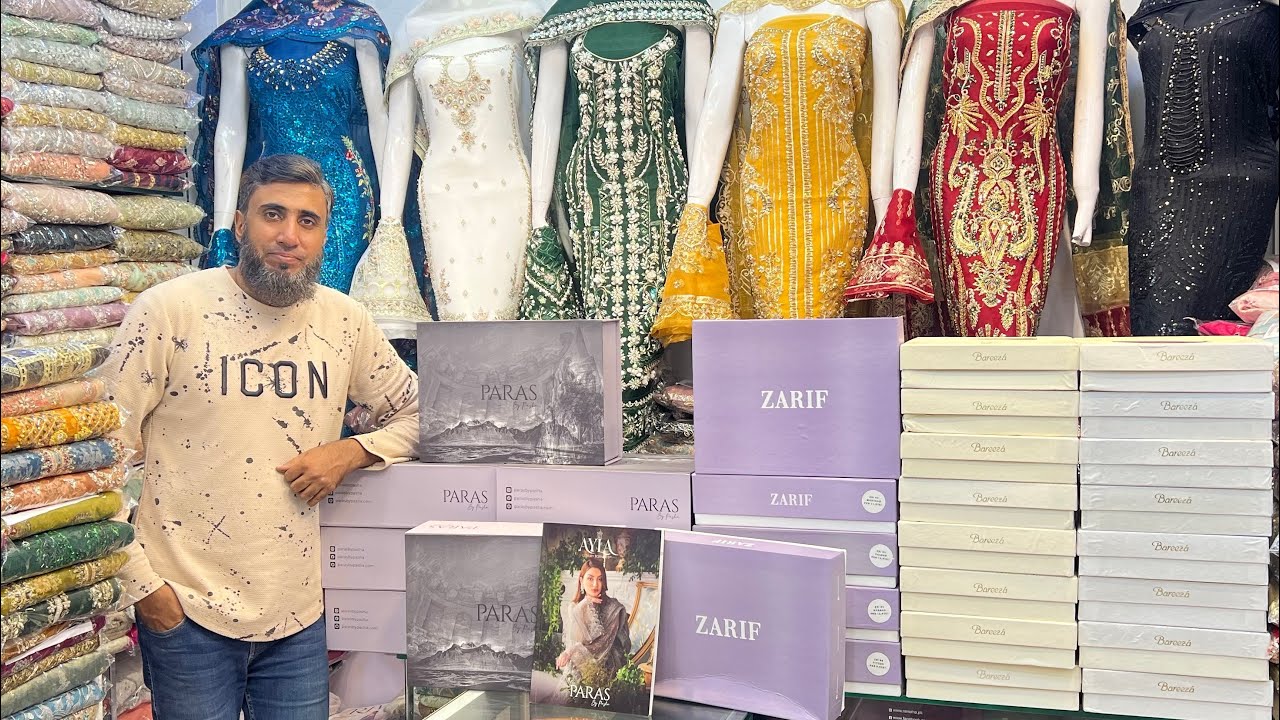 ZARIF x PARSA x BAREEZ 💯 Chiffion Suits ❤️Orignal Branded Dress 2024 😍 Wedding Party Wear Dresses