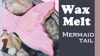 DIY Soy Wax Melt / 7 Chakra Mermaid Tail (Relax your Spirit)