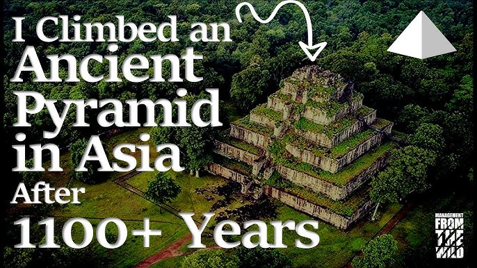 I Climbed an Ancient Pyramid in Asia After 1100+ Years - Koh Ker Temple  Cambodia #pyramid #travel