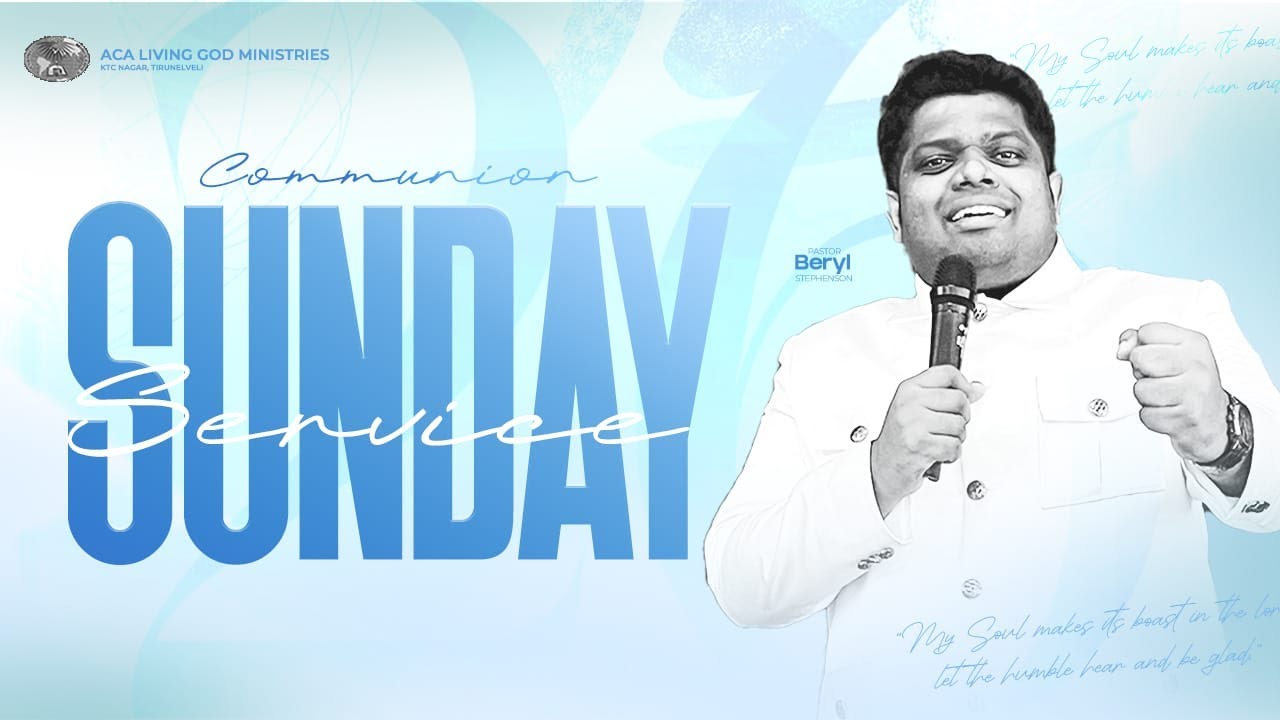 🔴Live || Communion Service || Pas.Beryl Stephenson || PART- 1