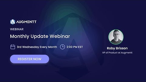 October Augmentt Monthly Update Webinar