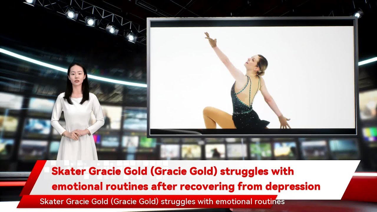 Skater Gracie Gold (Gracie Gold) struggles with emotional routines after recovering from depression