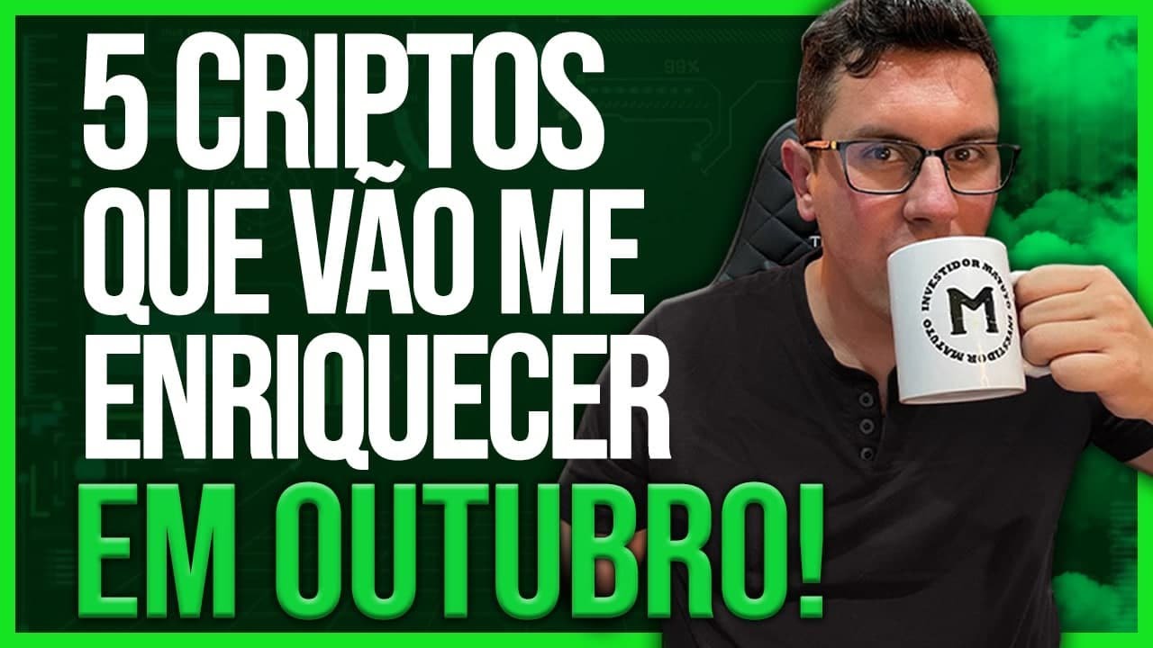 5 CRIPTOMOEDAS PROMISSORAS PARA OUTUBRO DE 2021 E ANO DE 2021