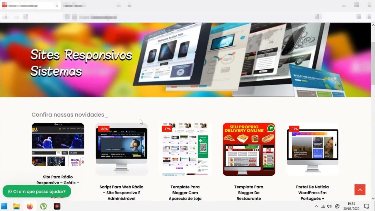 Site Para Rádio Responsivo – Grátis – Script PHP