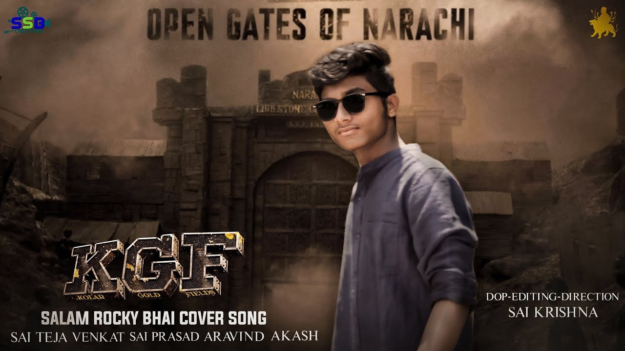 KGF SALAM ROCKY BHAI COVER SONG TRAILER TELUGU #kgf#coversong