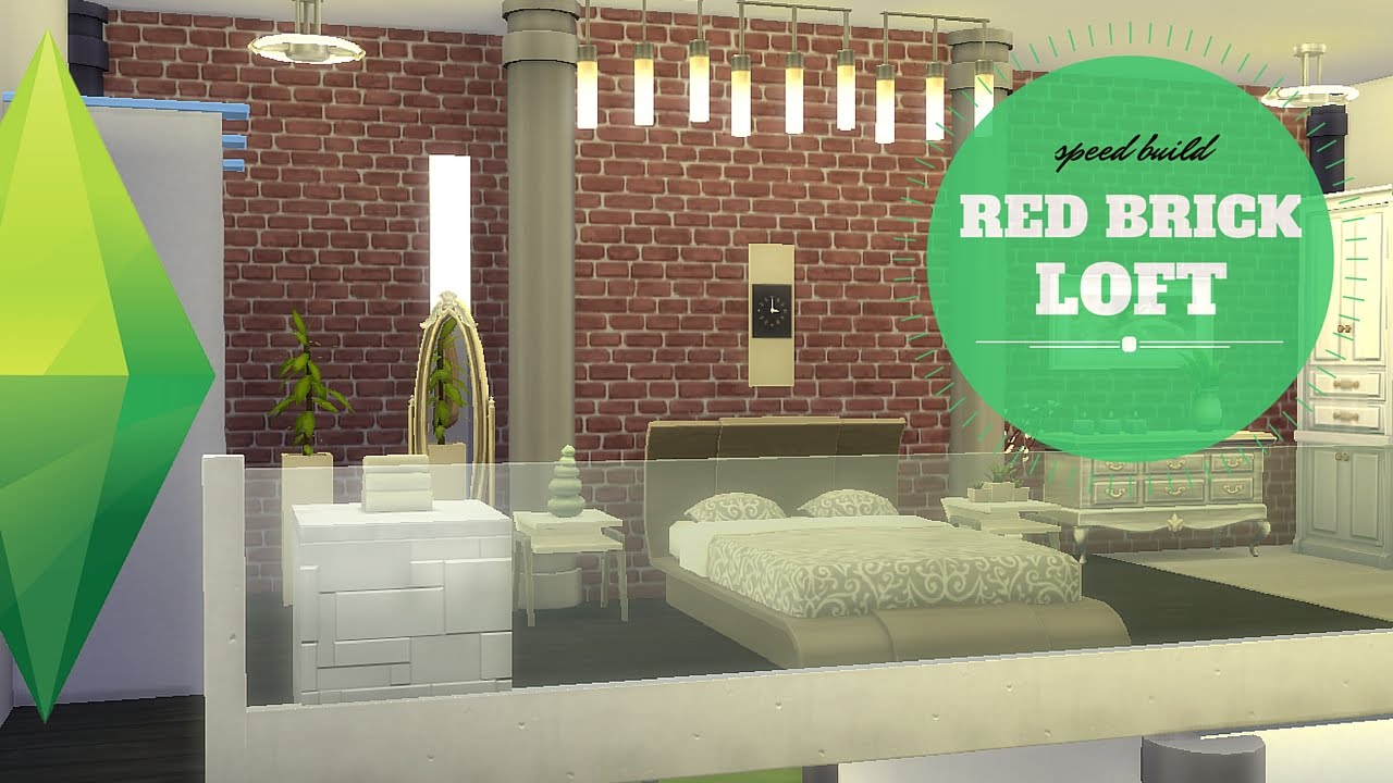 The Sims 4: Speed Build | Red Brick Loft