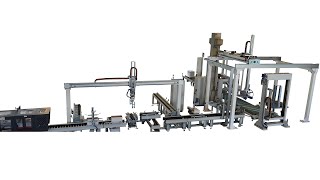 L55 - Linea Automatica Per Inolare Eo Pallettizzare Bobine Di Film Estensibile