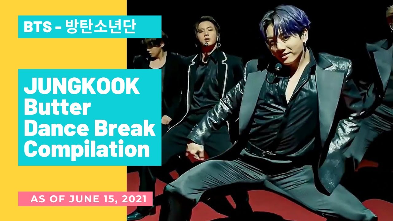 Jungkook BTS Butter Dance Break Compilation 방탄소년단 - YouTube