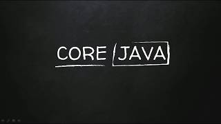 Java Core Step-By-Step Tutorial - Introduction - 1