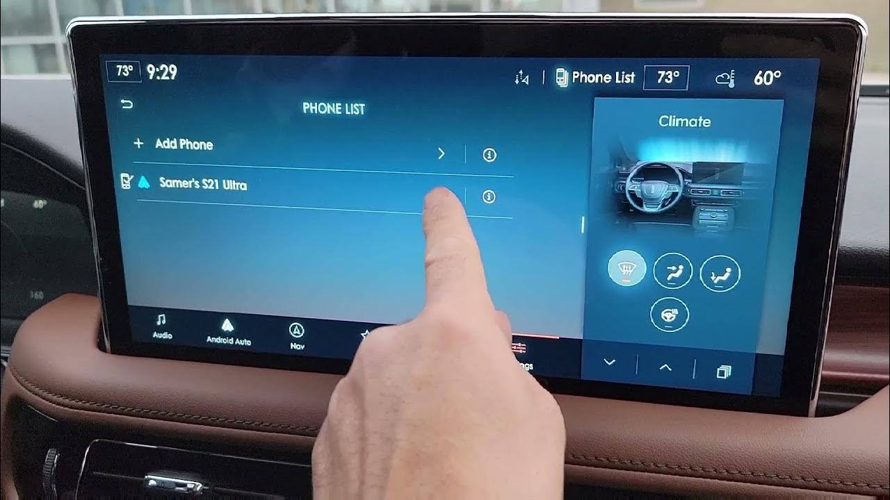 how to Disable Apple Carplay and Android Auto From 2022 Lincoln