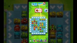 Traffic Puzzle-Match 3 Game-Hard Level 124 3 STARS NO BOOSTERS #trafficpuzzle