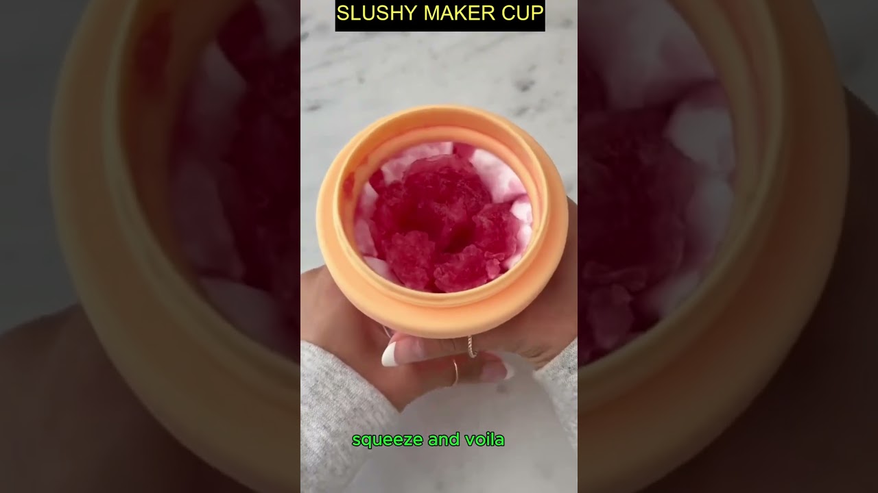 🍧✨ Make Delicious Slushies Anytime with the DIY Magic Slushie Maker Cup! ✨🍧 