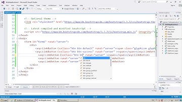 ASP.NET Web Forms - Bootstrap Glyphicons in LinkButton
