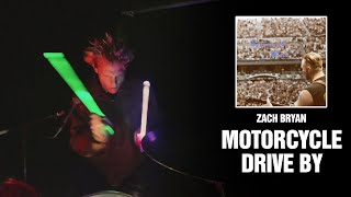 Zach Bryan - Motorcycle Drive By | Drum Cover On The Mountains