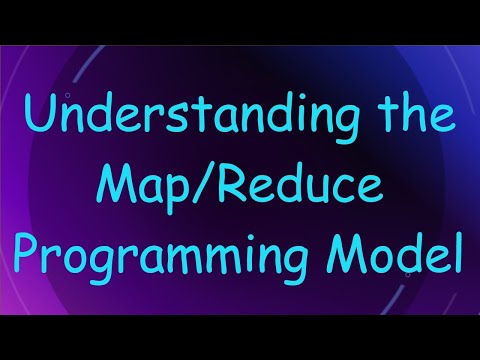 Understanding the Map/Reduce Programming Model
