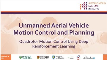 Quadrotor Motion Control Using Deep Reinforcement Learning