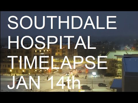 Timelapse: January 14th Morning Traffic - Fairview Southdale hospital