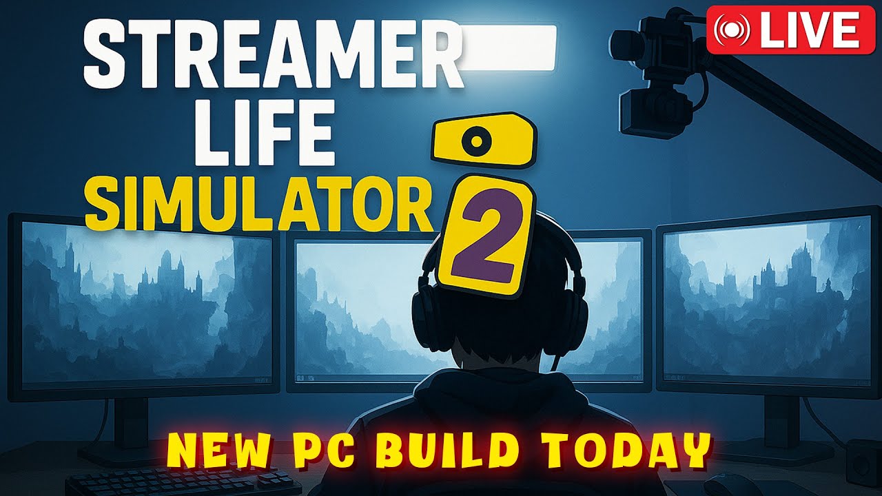 Day 2 Building NEW PC | Streamer Life Simulator 2 | Hindi