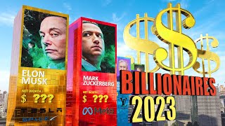 3d Comparison : Richest Person in the world