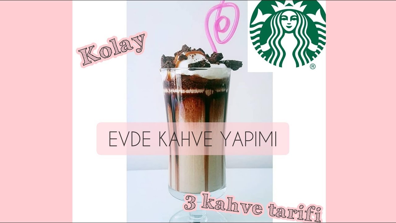 EVDE KAHVE YAPIMI ☕💕 3 KOLAY KAHVE TARIFI YouTube