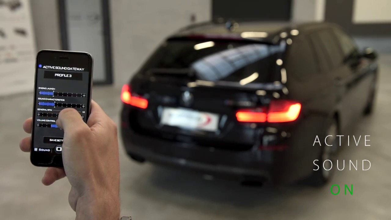 Bmw active sound