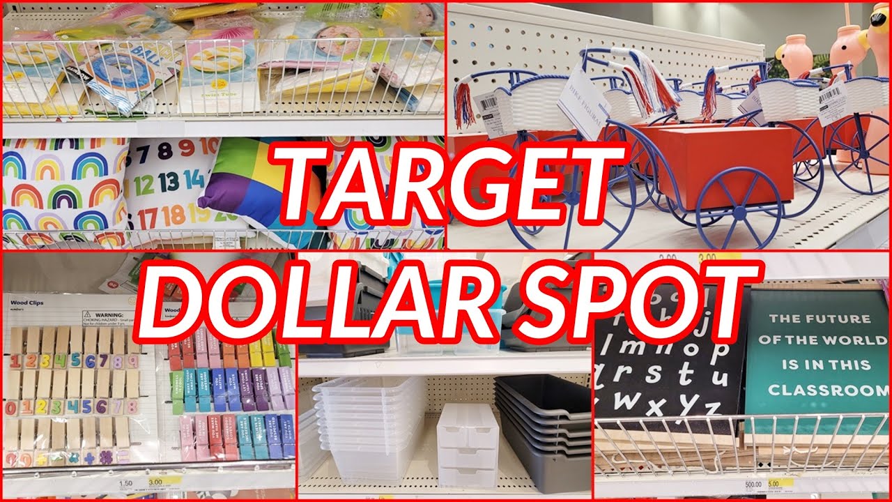 TARGET DOLLAR SPOT SHOP WITH ME NEW SUMMER 2023 FINDS YouTube