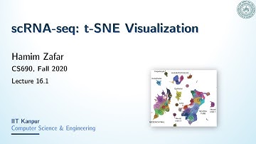 [CS690] Lecture 16.1: scRNA-seq - t-SNE Visualization
