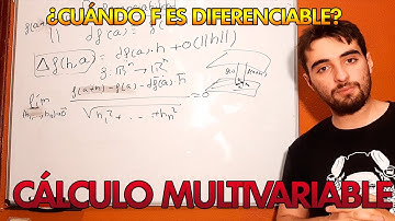 DIFERENCIABILIDAD DE UNA FUNCIÓN DE VARIAS VARIABLES | CÁLCULO MULTIVARIABLE | MR PLANCK