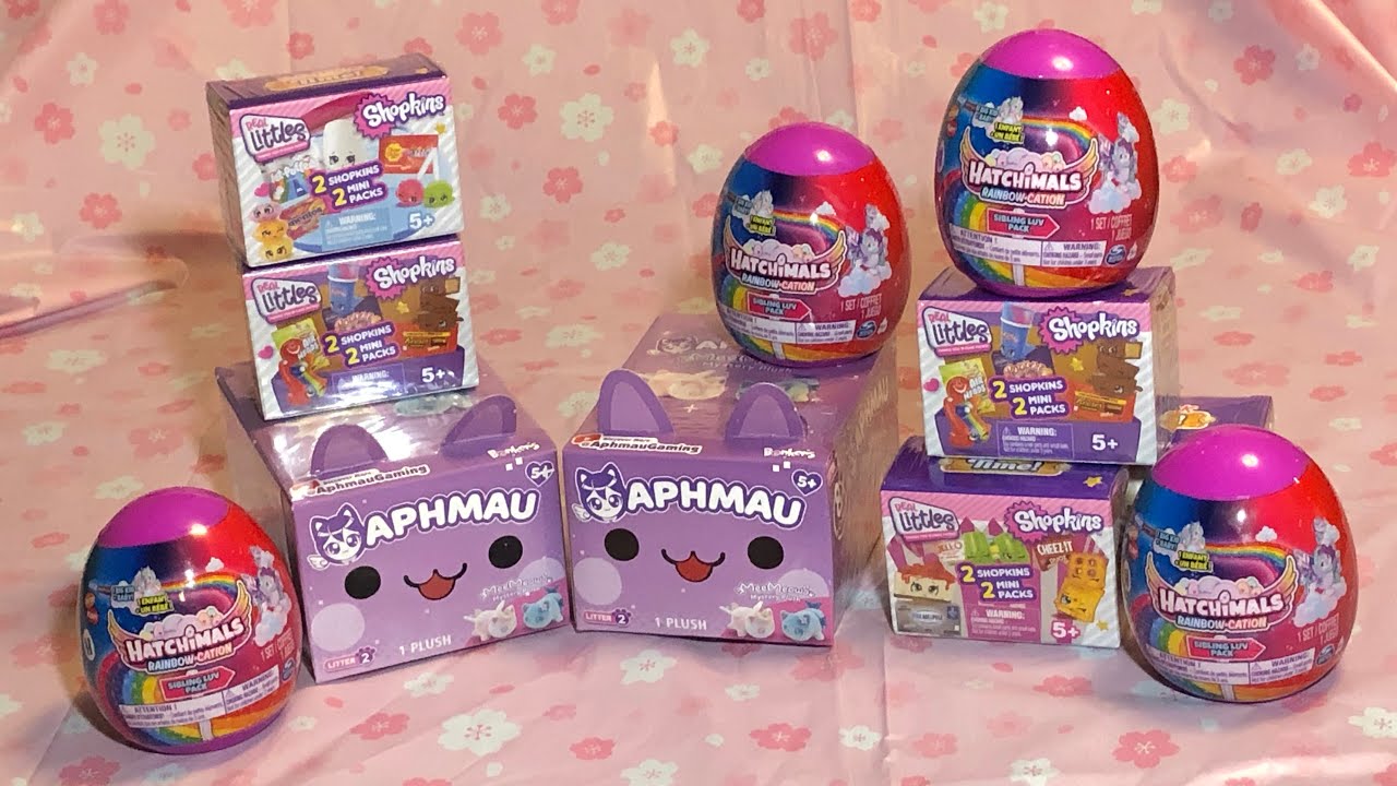 NEW Target Toy Haul—Shopkins Season 16, Hatchimals Rainbow-cation, Aphmau Opening & Review