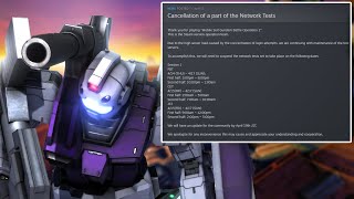 GBO2 Network Test was CANCELLED | Gundam Battle Operation 2 News