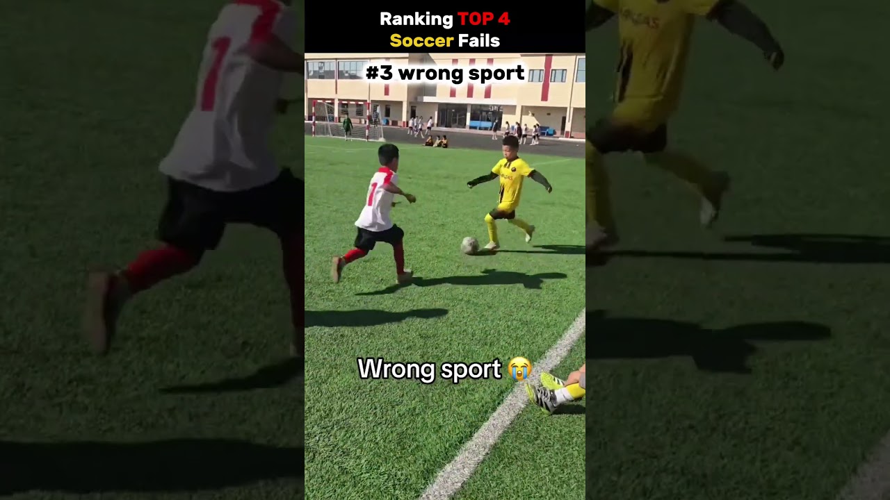Ranking TOP 4 Soccer Fails #usa #funny #soccer #football