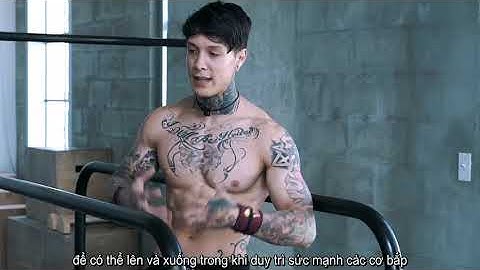 5 động tác giúp bạn THÀNH THẠO Handstand Pushups - Chris Heria Việt Sub