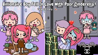 BILLIONAIRE POPULAR BOY FELL IN LOVE WITH POOR CINDRELLA 😱💗💌 | Love Story 💗| Toca Boca  screenshot 5