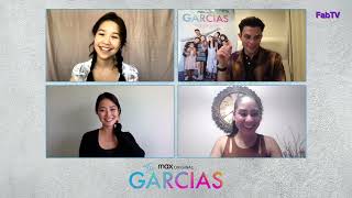 The GARCIAS - cast interview with Jeffrey Licon , Elsha Kim & Trinity Bliss
