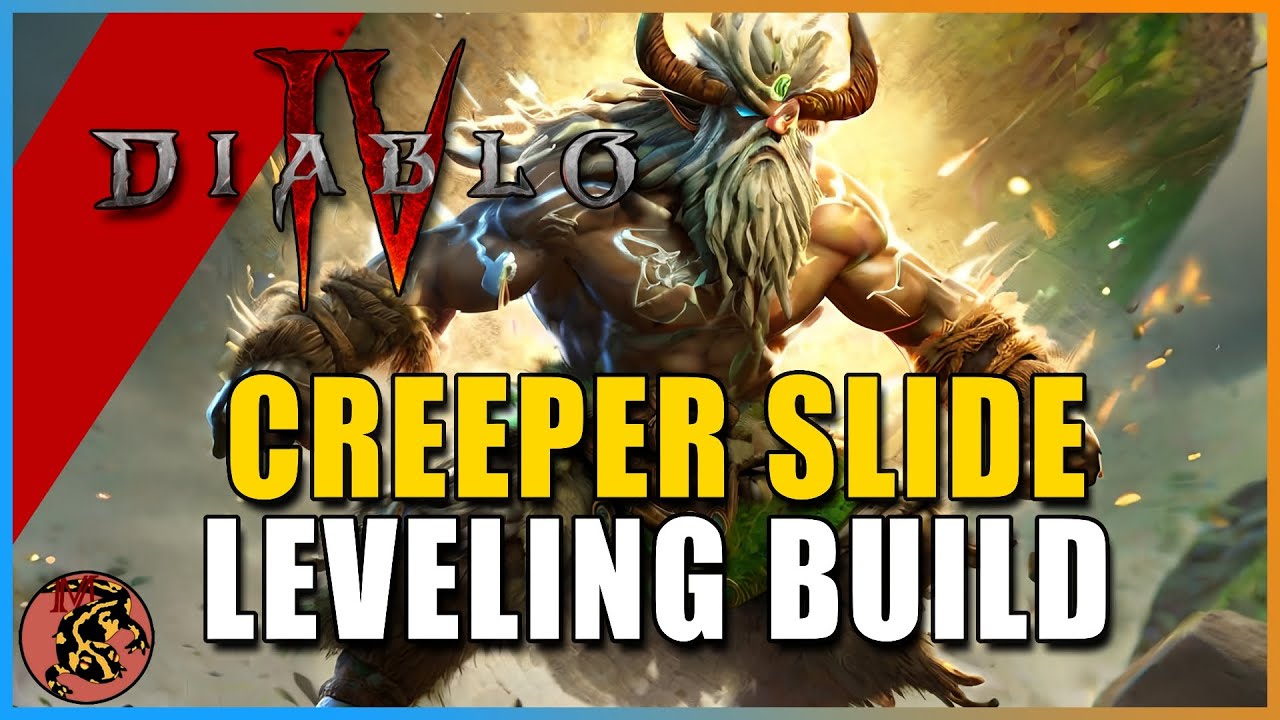 Diablo 4 Season One LANDSLIDE Druid Leveling Build! SUBTERRANEAN CREEPER SLIDE Is UBER FUN