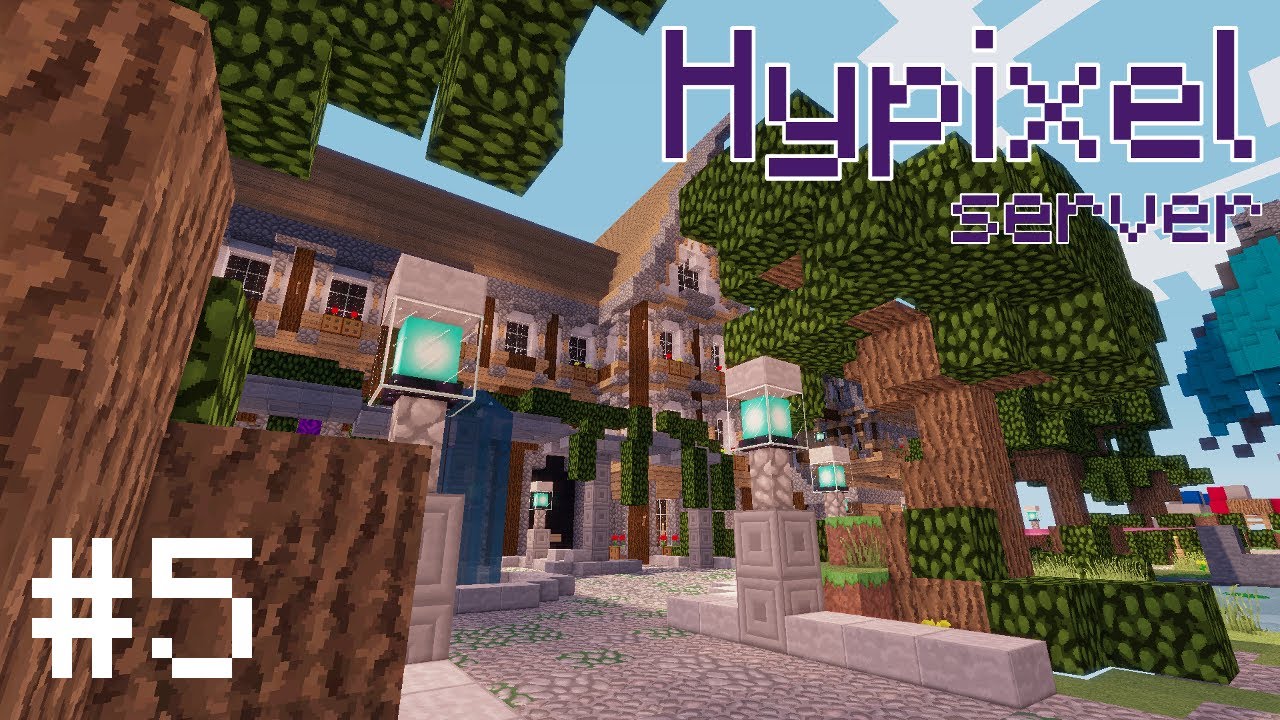 Minecraft hypixel server part 5 the walls ii youtube