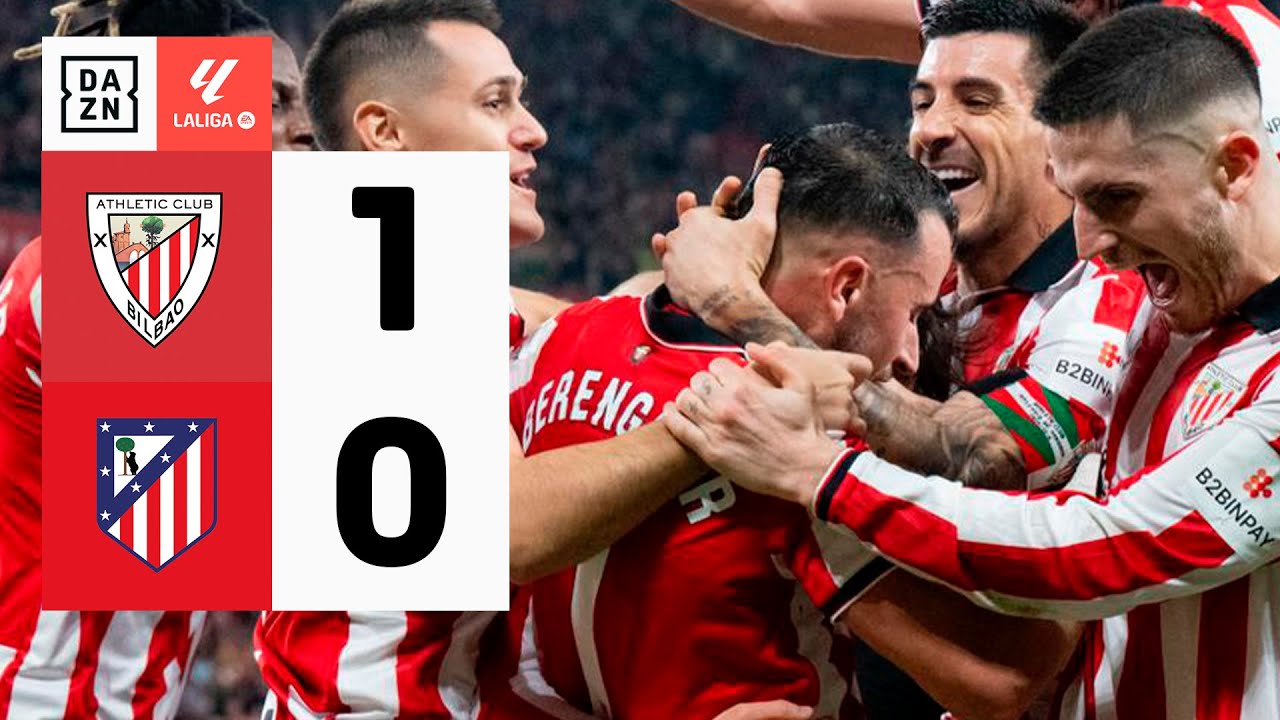 Athletic Club vs Atlético de Madrid (1-0) | Resumen y goles ...