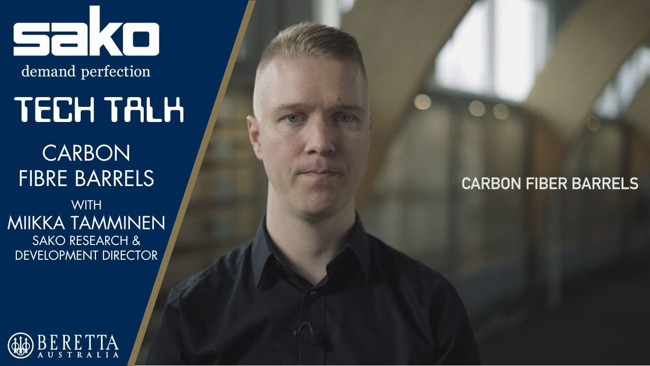 Sako Tech Talk feature on carbon-fibre barrel design and manufacture