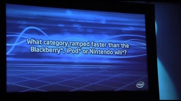 【COMPUTEX TAIPEI】Intel Keynote, Sandy Bridge