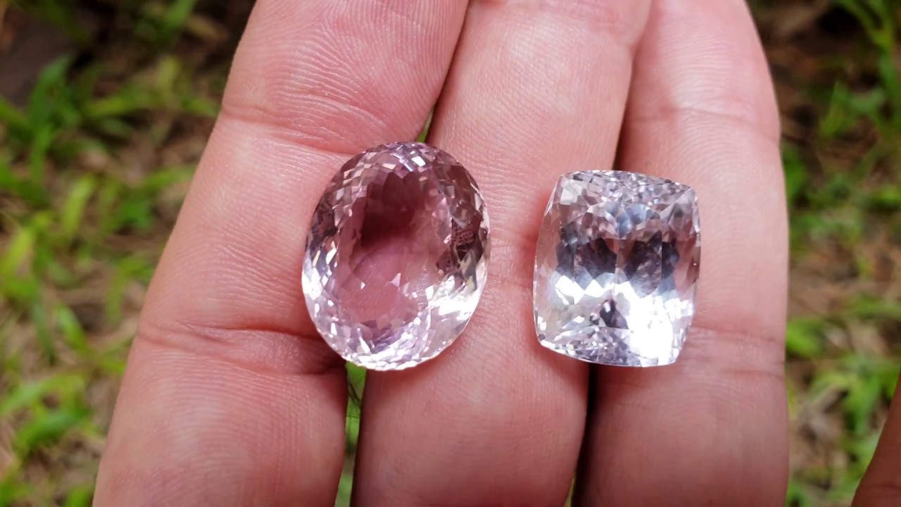 Acquista Anello Di Fidanzamento Essru In Taglio Princess 1.25 Carati , Oro Bianco 585 Kunzite - Foto 10