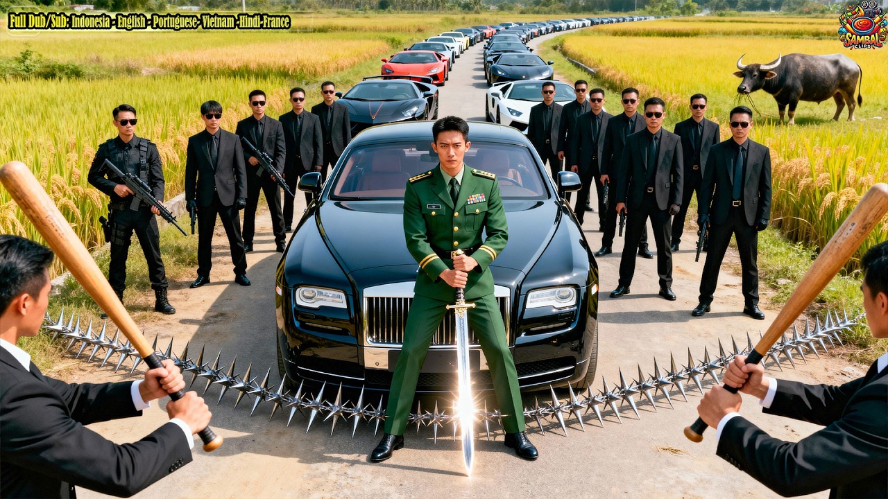 Dewa perang tertinggi pulang jenguk ayah, preman kampung memeras, murka patahkan kaki!