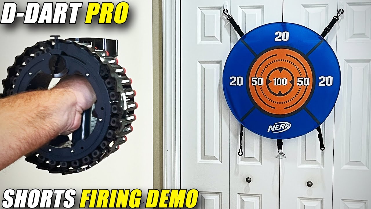 Firing The D-Dart Pro Blaster 