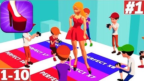 Shoe Race Gameplay Walkthrough Level 1-10 iOS Android All Item