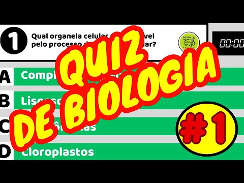 QUIZ BIOLOGIA ORGANELAS CELULARES |CITOLOGIA | #1