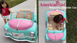 Raquel Reyes’ American Girl Seaside Car unboxing review (2026 Girl of the Year)
