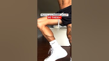 Do these to grow bigger calves (no equipment workout)