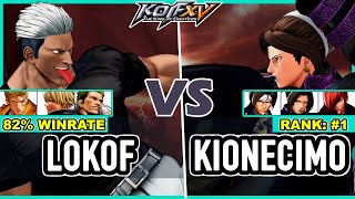 KOF XV 🔥 Lokof (Yamazaki\/Rock\/Ryo) vs Kionecimo (Kyo\/Duo Lon\/Iori)