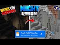 BEST NIGHT VISION MOD FOR MCPE 🔥 1.21 | 100% working | best night vision texture pack for MCPE 1.21